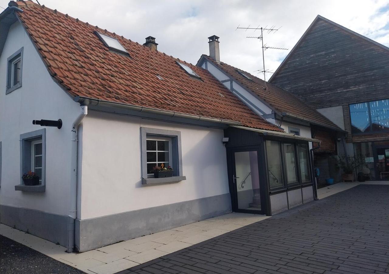 Charmant Cottage De Village Wittisheim エクステリア 写真