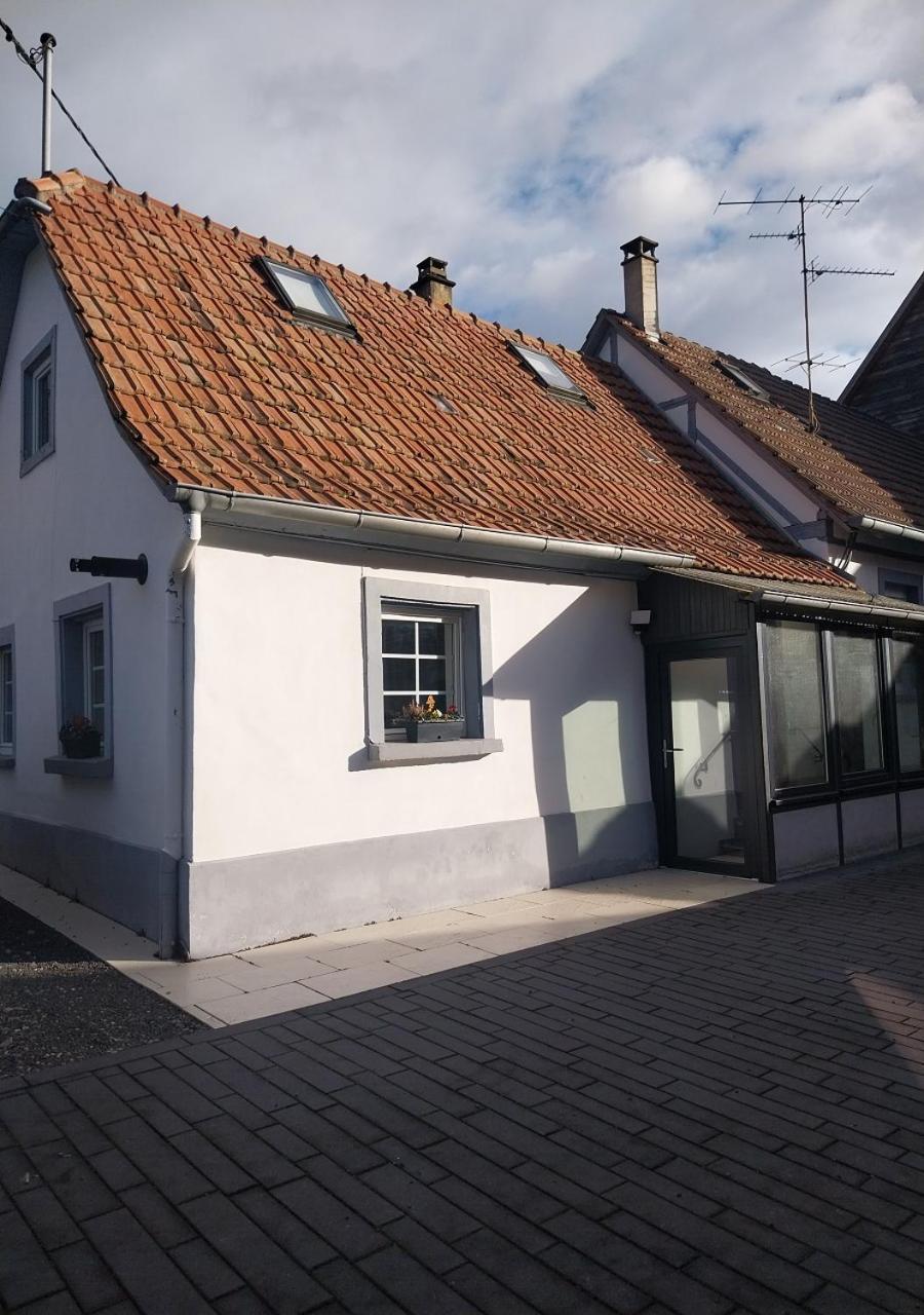 Charmant Cottage De Village Wittisheim エクステリア 写真